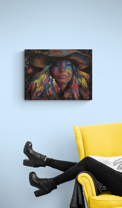 Conradina -Giclée Canvas Print- Gallery wrapped