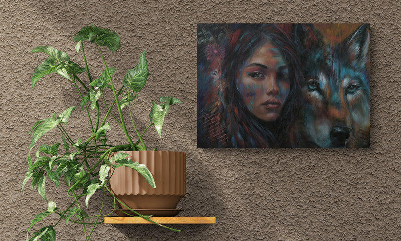 Shawnee - Giclée Canvas Print- Gallery wrapped