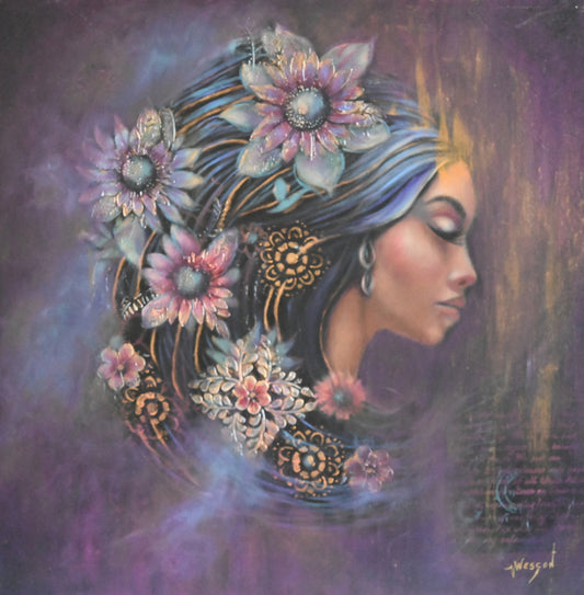 Flower Queen - Wesson Original Art